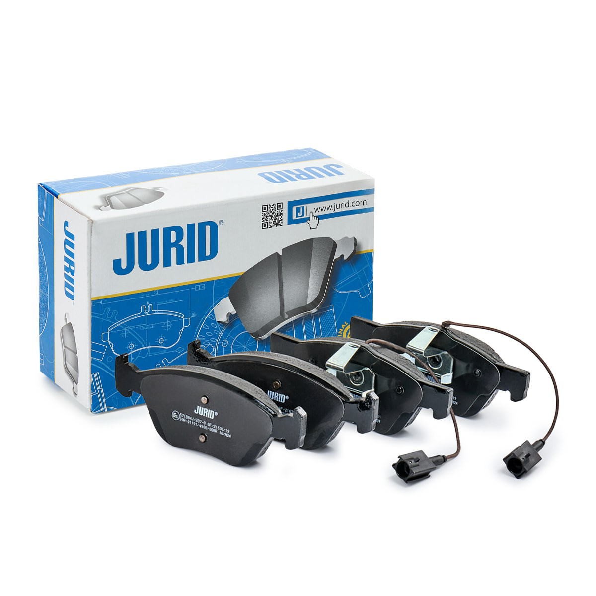 Sapatas do freio dianteiras de disco Jurid/Bendix 571884J preço, a partir de 29,22 USD