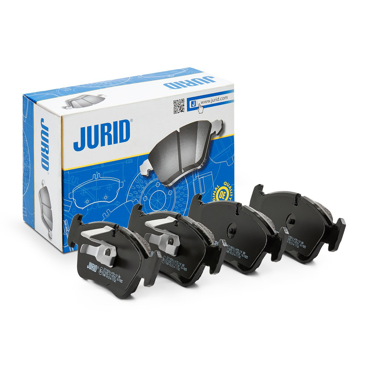 Compre 571959J Jurid/Bendix Sapatas do freio dianteiras de disco