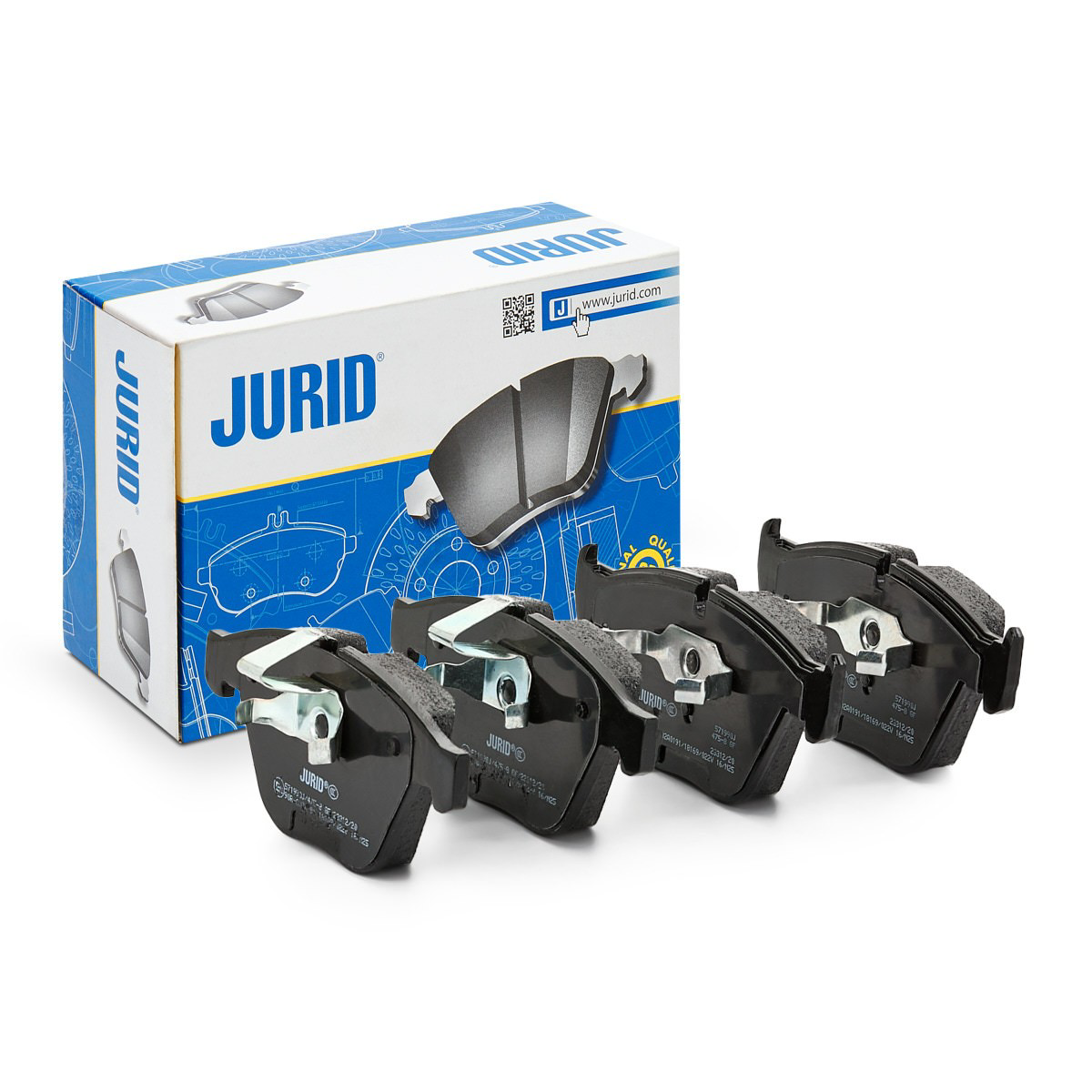 Compre 571990J Jurid/Bendix Sapatas do freio dianteiras de disco