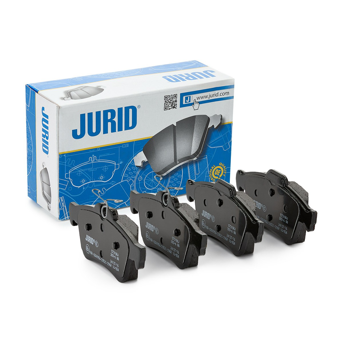 Sapatas do freio traseiras de disco Jurid/Bendix 573186J preço, a partir de 24,55 USD