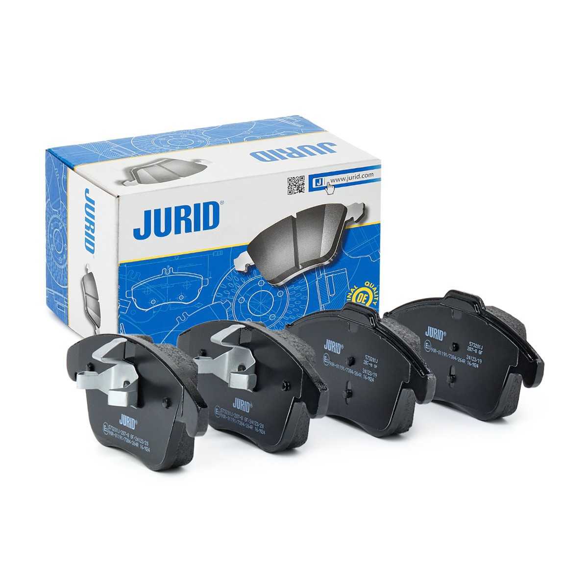 Sapatas do freio dianteiras de disco Jurid/Bendix 573201J preço, a partir de 39,49 USD