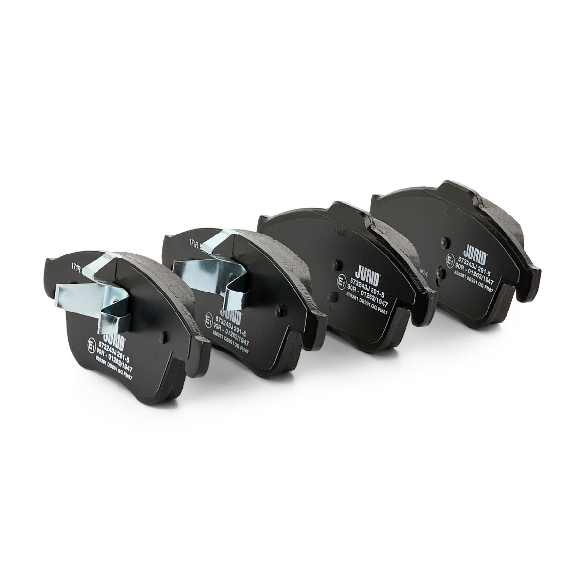 Sapatas do freio dianteiras de disco Jurid/Bendix 573243J preço, a partir de 32,27 USD