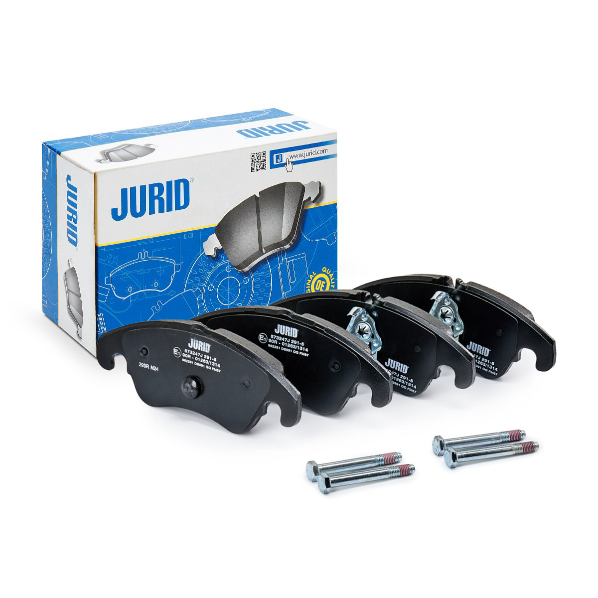 Compre 573247J Jurid/Bendix Sapatas do freio dianteiras de disco