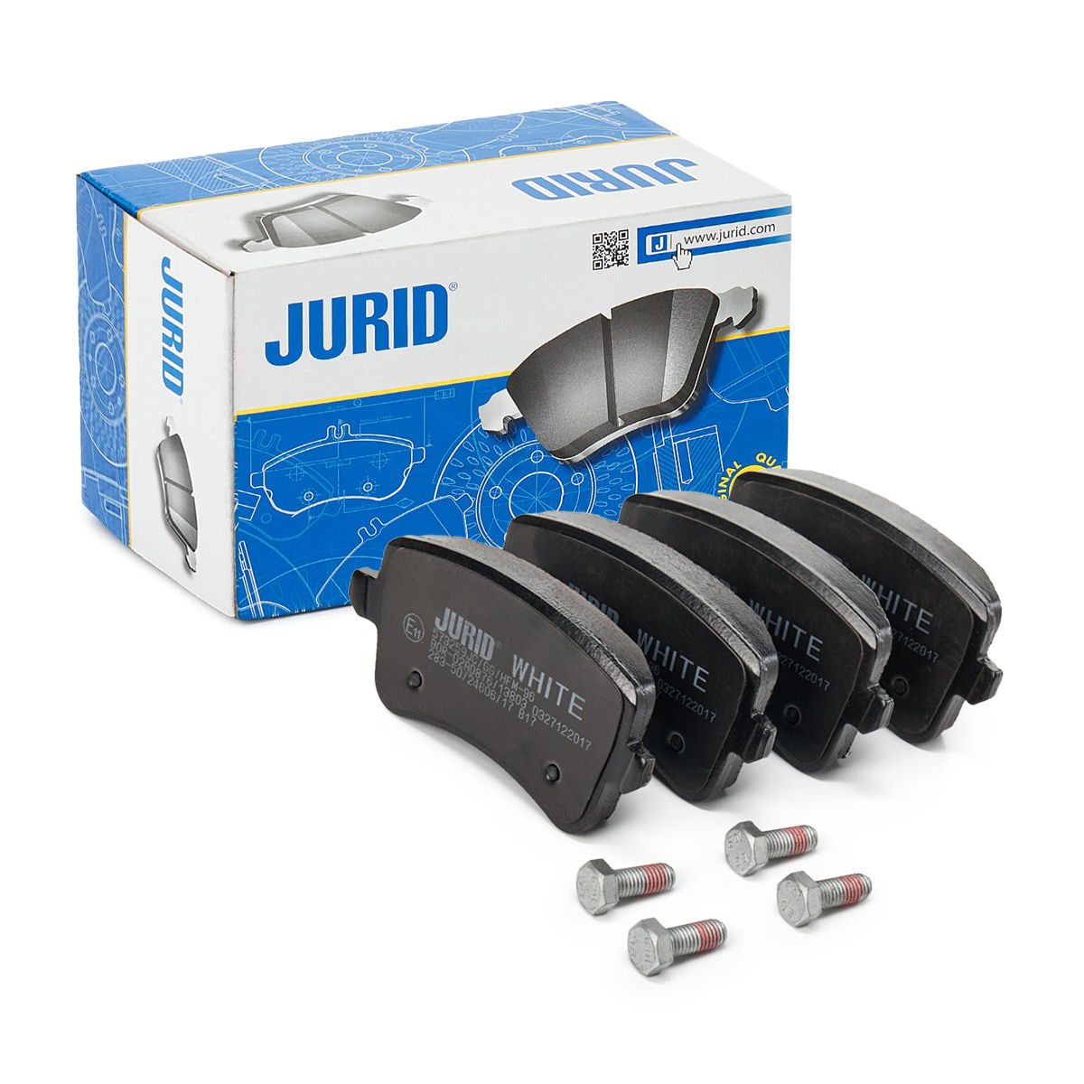 Compre 573259JC Jurid/Bendix Sapatas do freio traseiras de disco
