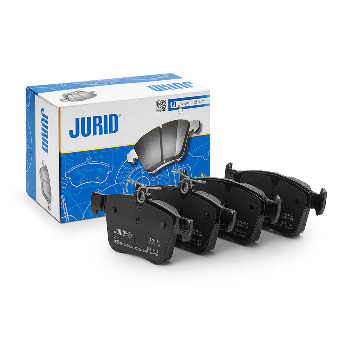 Compre 573415J Jurid/Bendix Sapatas do freio traseiras de disco