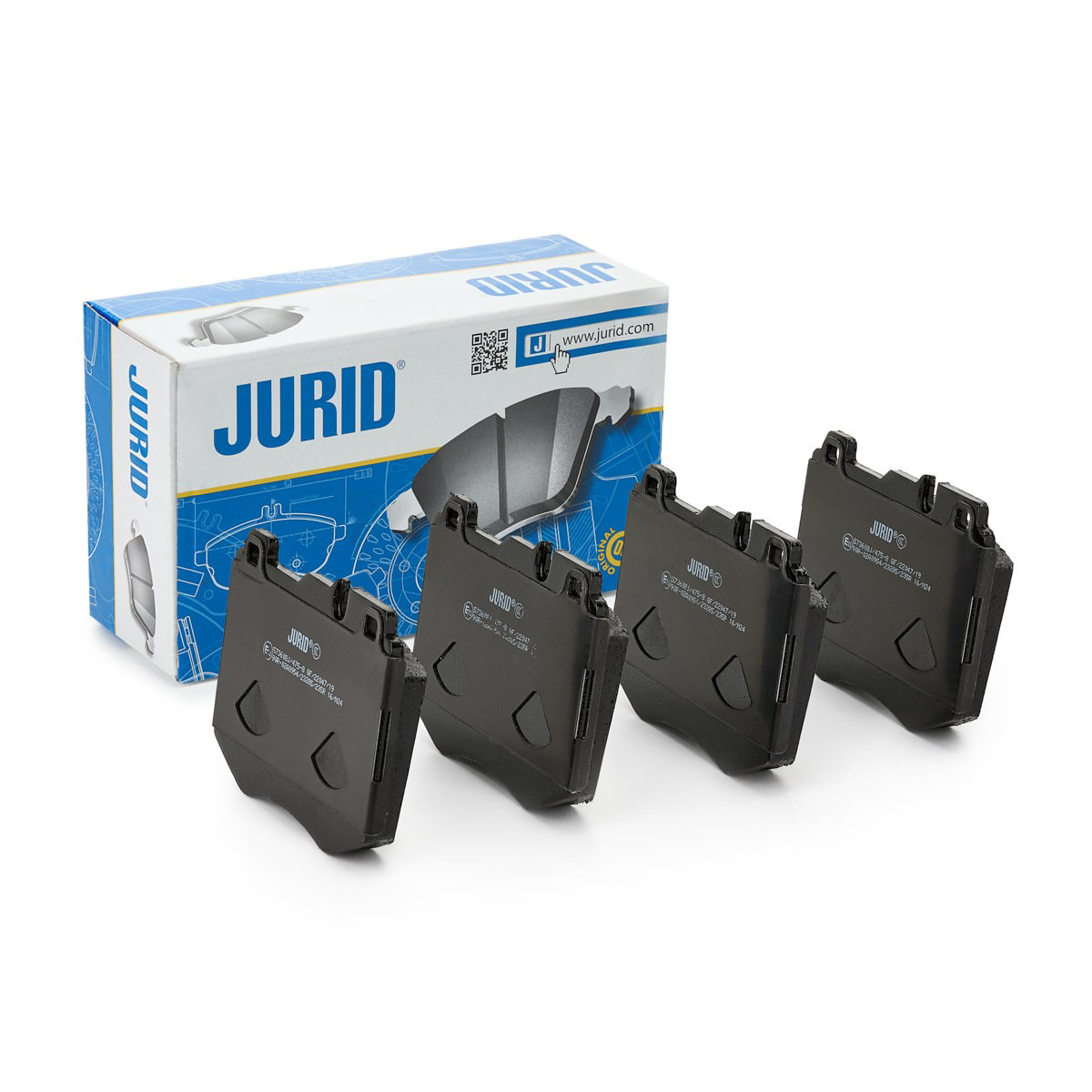 573608J Jurid/Bendix Sapatas do freio dianteiras de disco