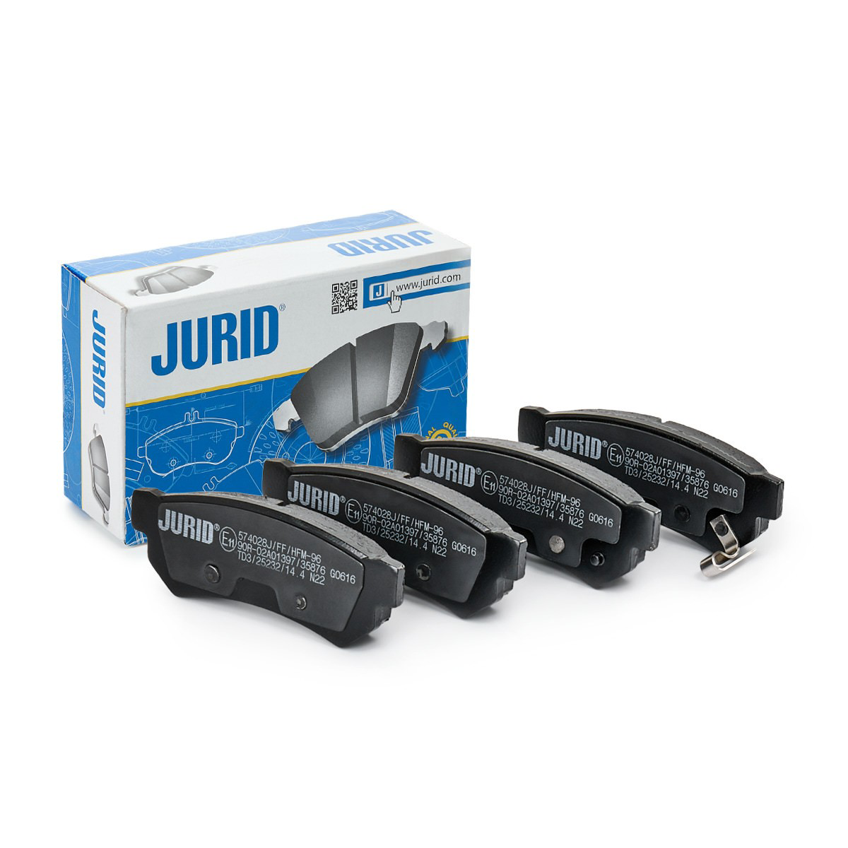 Sapatas do freio traseiras de disco Jurid/Bendix 574028J preço, a partir de 34,49 USD