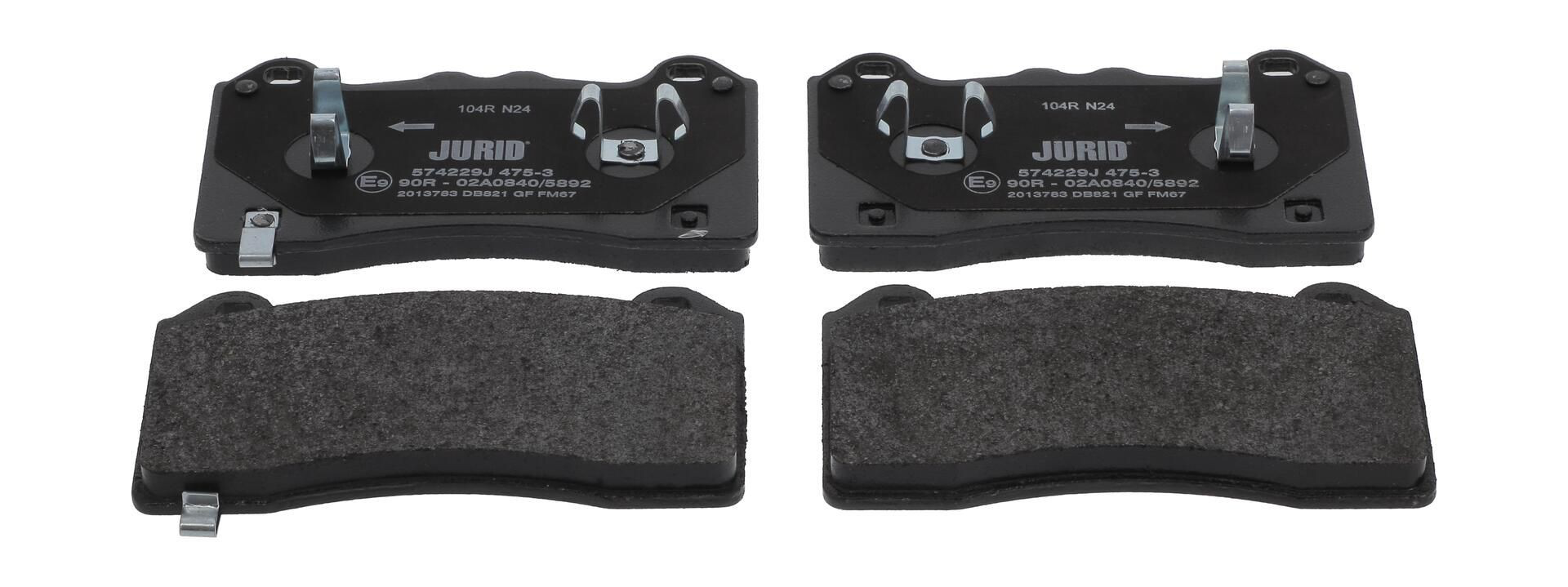 Compre KTLJ9C2K021FEA Ford Sapatas do freio dianteiras de disco