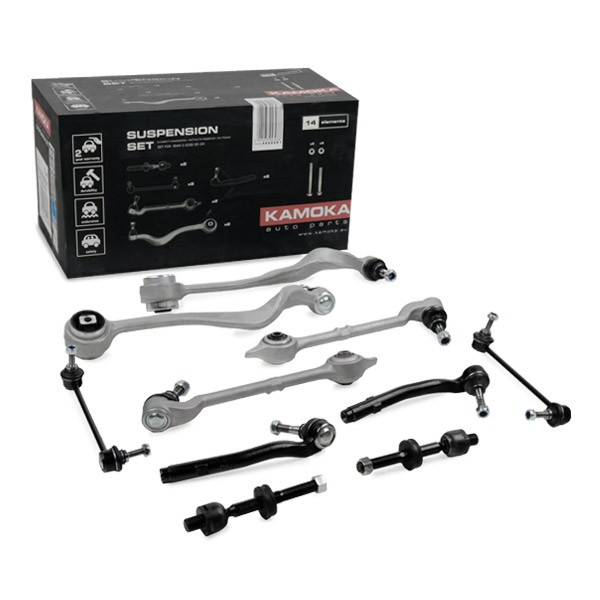 9060001 Kamoka Kit de braços oscilantes de suspensão dianteira