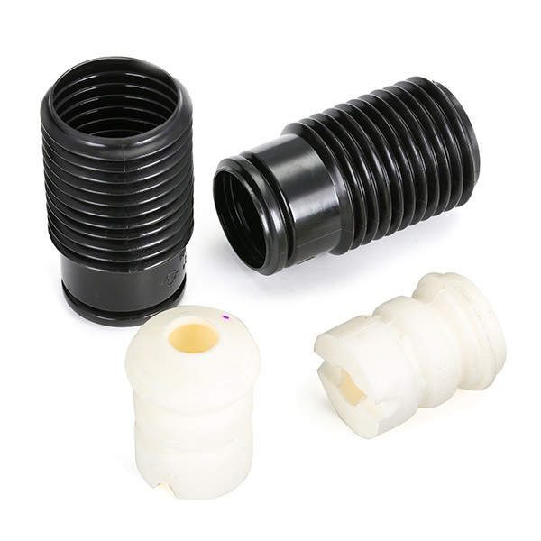  Pára-choque (grade de proteção) de amortecedor traseiro + bota de proteção Toyota Corolla FX hatchback (E8B) (1984 - 1988) FX