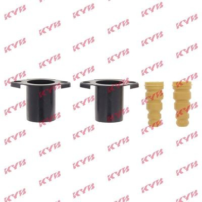 Pára-choque (grade de proteção) de amortecedor traseiro + bota de proteção para Honda Civic VII EU, EP, EV