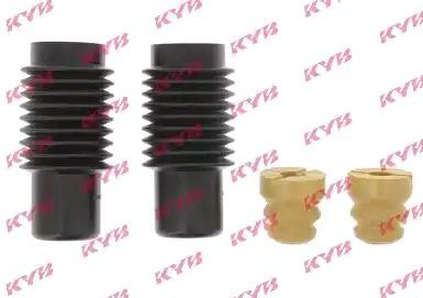 910211 Kayaba Pára-choque (grade de proteção) de amortecedor dianteiro + bota de proteção