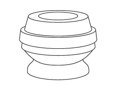 Pára-choque (grade de proteção) de amortecedor dianteiro + bota de proteção Kayaba 910222 preço, a partir de 27,86 USD