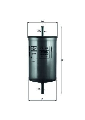 Compre KL85 Mahle Original Filtro de combustível