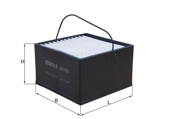 Filtro de combustível Mahle Original KX332 preço, a partir de 10,71 USD