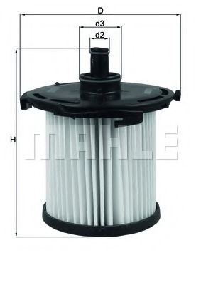 Filtro de combustível Mahle Original KX387D preço, a partir de 18,39 USD