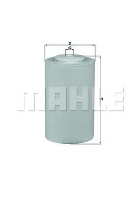 Compre KX65D Mahle Original Filtro de combustível