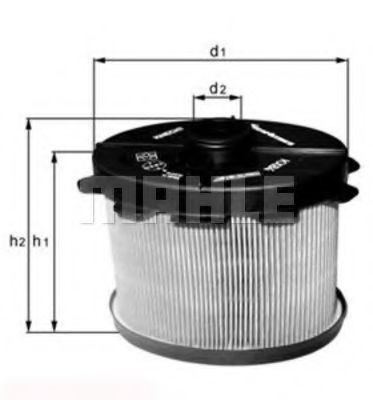 Filtro de combustível KX84D Mahle Original