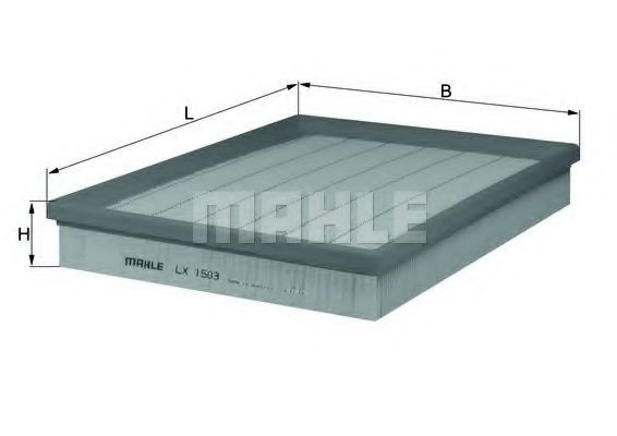 Filtro de ar Mahle Original LX1503 preço, a partir de 10,49 USD