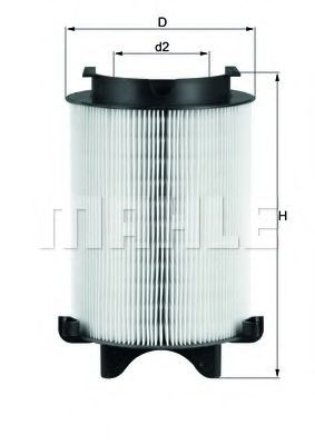 Compre LX1566 Mahle Original Filtro de ar