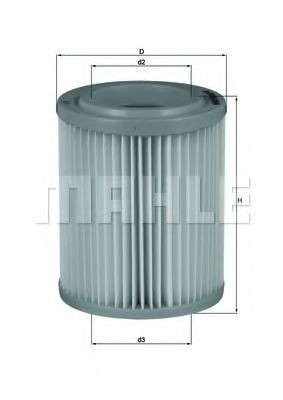 Filtro de ar Mahle Original LX1768 preço, a partir de 8,66 USD