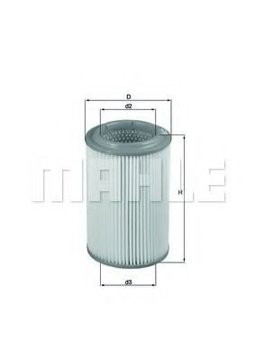 Filtro de ar Mahle Original LX2689 preço, a partir de 12,66 USD