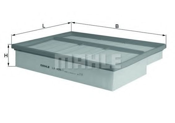 Compre LX4391 Mahle Original Filtro de ar