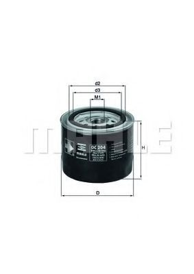  Mahle Original OC204