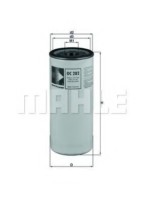  Mahle Original OC282