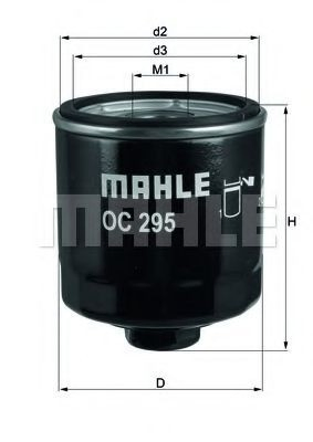 Compre OC295 Mahle Original Filtro de óleo