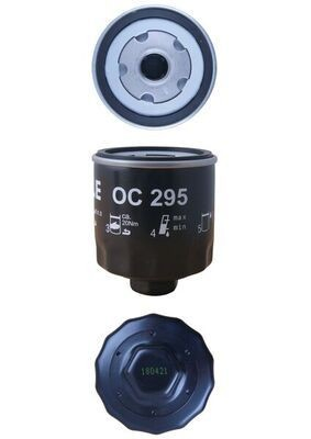 Filtro de óleo Mahle Original OC295 preço, a partir de 6,50 USD