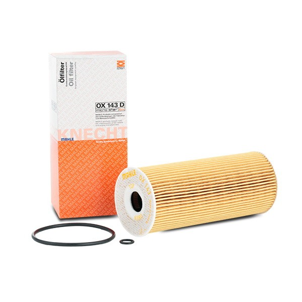 Filtro de óleo Mahle Original OX143D preço, a partir de 5,74 USD