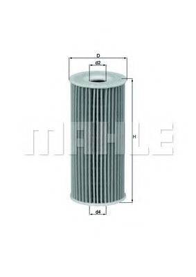 Compre OX201D Mahle Original Filtro de óleo