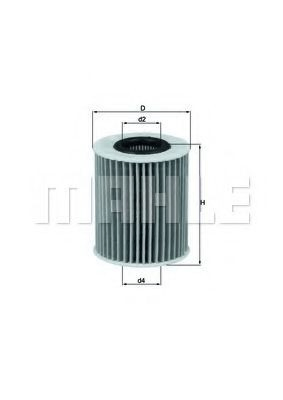 Filtro de óleo Mahle Original OX413D1 preço, a partir de 7,01 USD