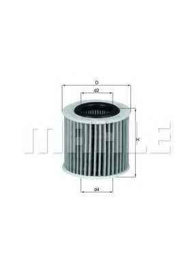 Filtro de óleo Mahle Original OX416D2 preço, a partir de 6,33 USD