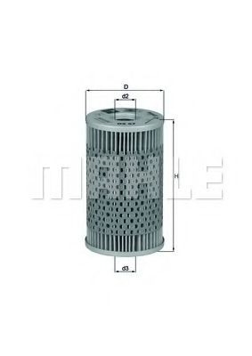 Compre OX47D Mahle Original Filtro de óleo