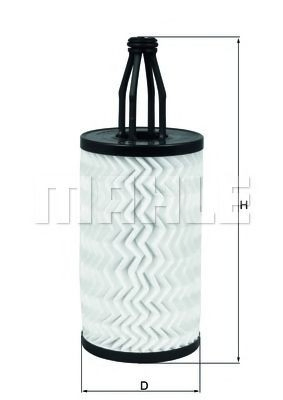 Compre OX814D Mahle Original Filtro de óleo