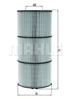 Compre OX832D Mahle Original Filtro de óleo