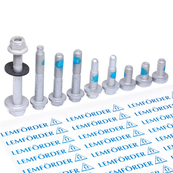 Compre 39551 Lemforder Parafuso de fixação do braço oscilante inferior traseiro, kit