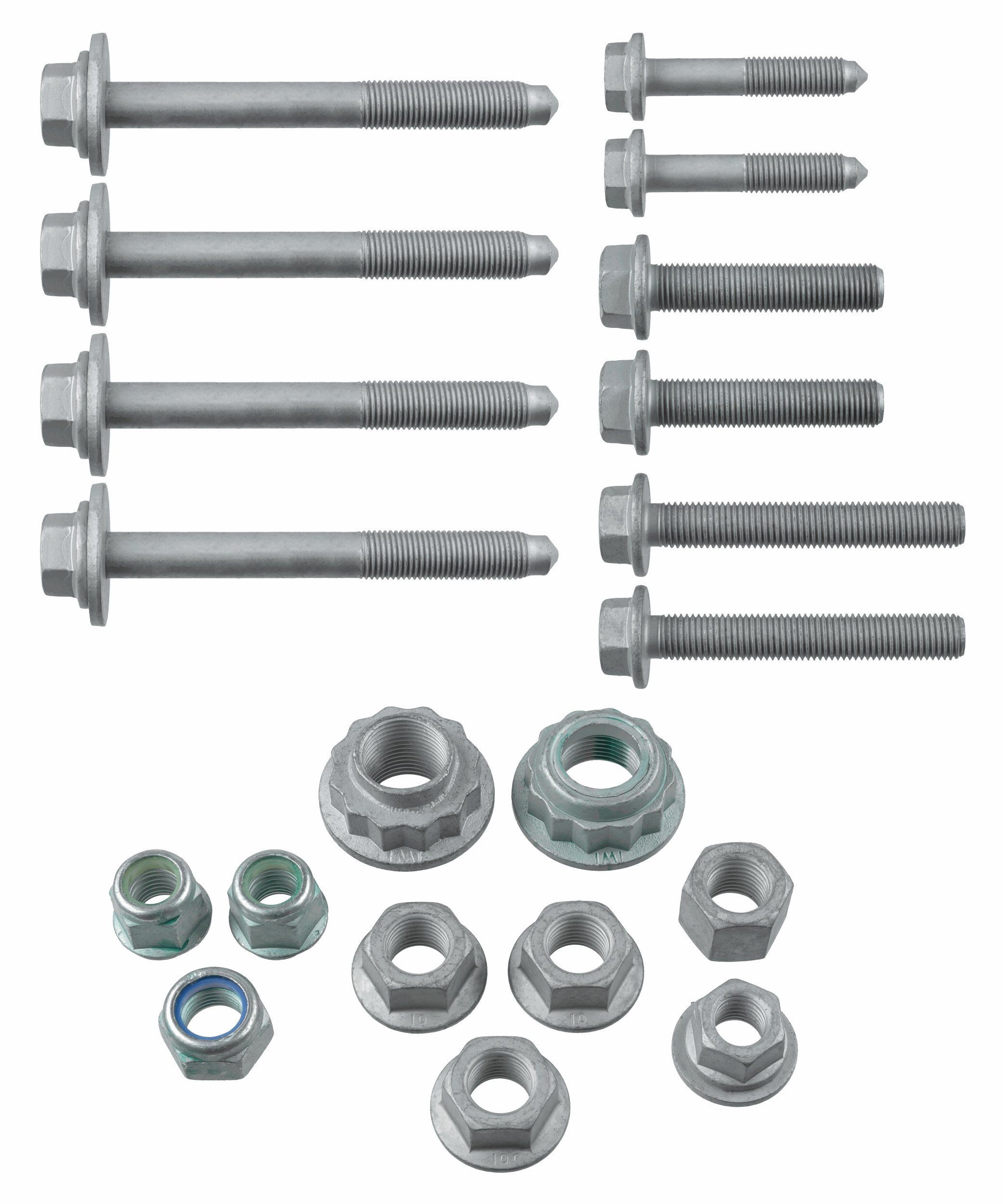 Parafuso de fixação de braço oscilante dianteiro, kit 3990701 Lemforder