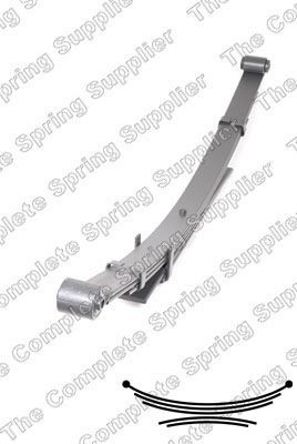 Compre Suspensão de lâminas traseiro Toyota Hilux 