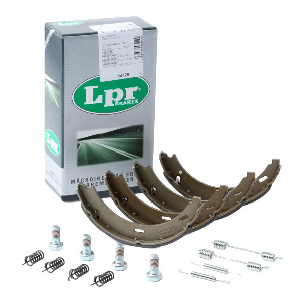 Compre 04729 LPR Sapatas do freio de estacionamento
