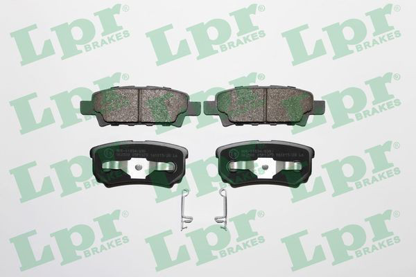 Sapatas do freio traseiras de disco LPR 05P1373 preço, a partir de 21,32 USD