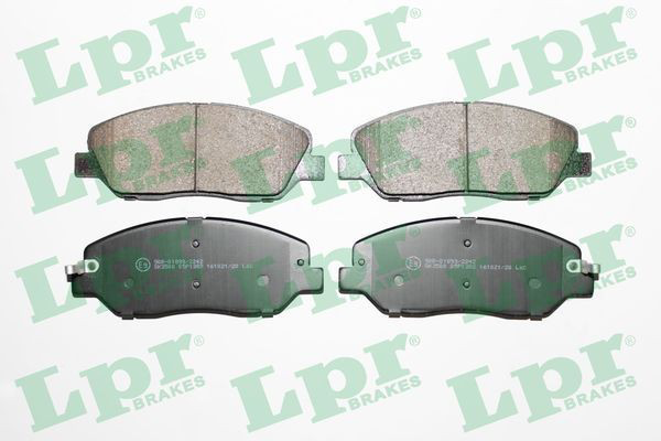 Sapatas do freio dianteiras de disco LPR 05P1382 preço, a partir de 32,78 USD
