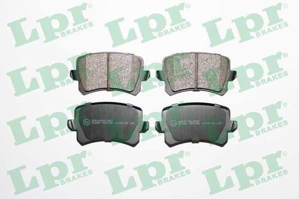 Sapatas do freio traseiras de disco LPR 05P1390 preço, a partir de 46,68 USD