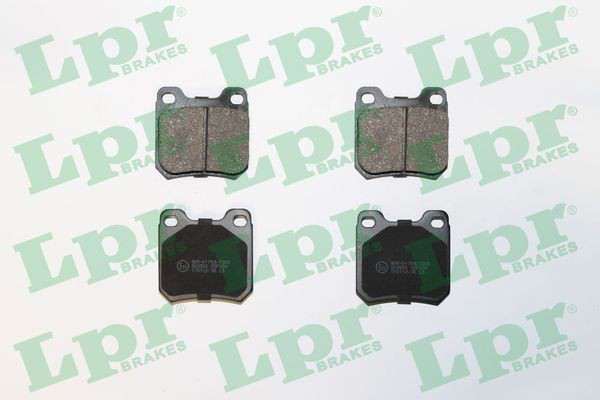 Sapatas do freio traseiras de disco LPR 05P334 preço, a partir de 19,04 USD