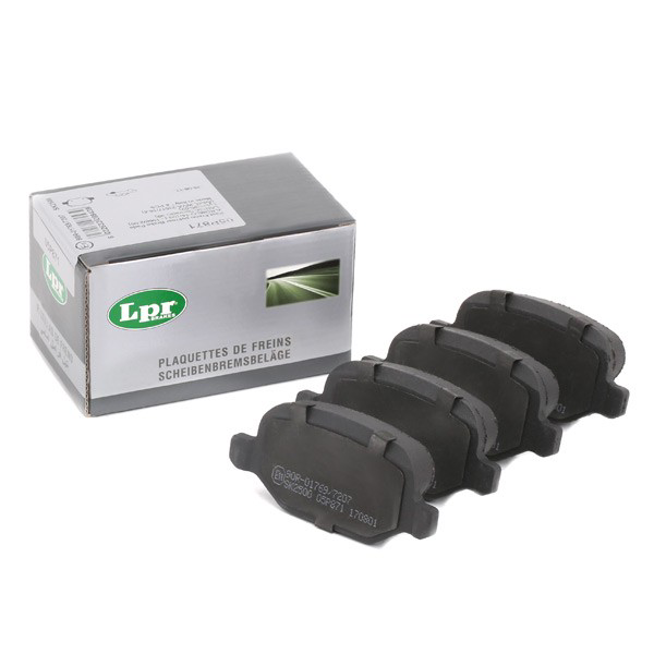 Sapatas do freio traseiras de disco 05P871 LPR