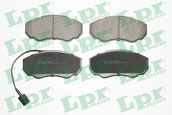 Compre 05P966 LPR Sapatas do freio dianteiras de disco