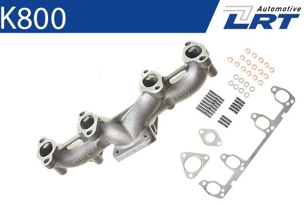 Tubo coletor de escape para Skoda SuperB I 3U4
