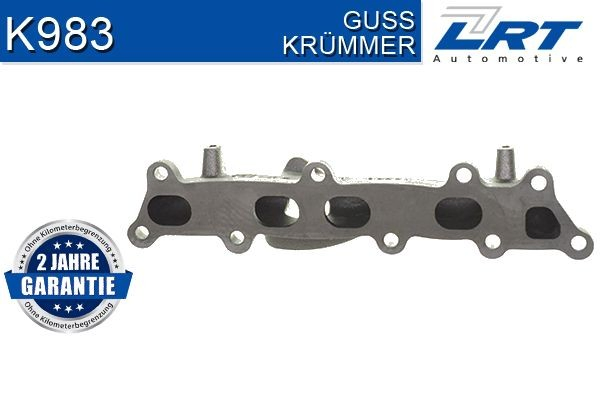  Tubo coletor de escape Honda Civic VIII hatchback (FK, FN) (2005 - 2012) VIII